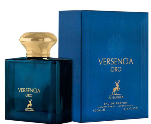عطر ادکلن مردانه ورساچه اروس شرکت الحمبرا مدل ورسنسیا اورو 100میل